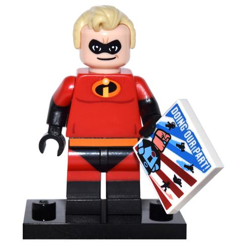 Mr. Incredible Disney Series 1 (Complete Set with Stand and Accessories) - coldis-13 - Set - New