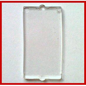 Glass for Window 1 x 2 x 3 Flat Front - Part - 60602 - Trans-Clear - used - Qty:7