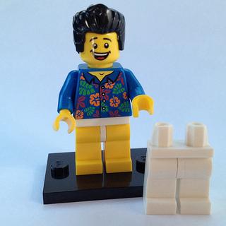 'Where are my Pants?' Guy The LEGO Movie (Complete Set with Stand and Accessories) - coltlm-13 - Set - New