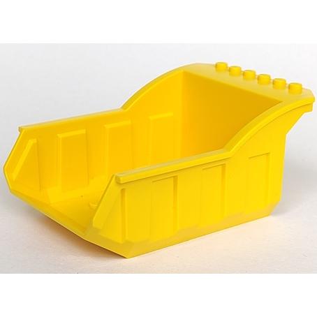 Vehicle Tipper Bed 12 x 8 x 5 with Studs on Front Top only - Part - 90109 - Yellow - used - Qty:1