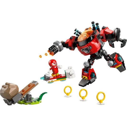 Knuckles vs. Dr. Eggman Egg Crusher Mech - 77005-1 - Set - New Sealed