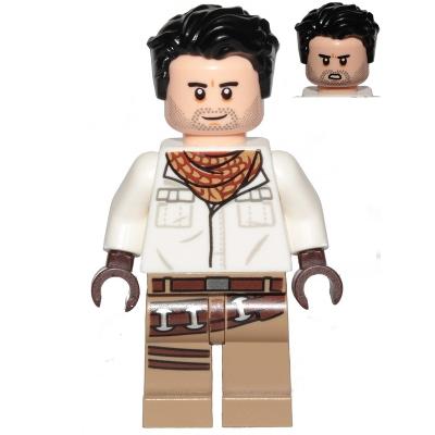 Poe Dameron (White Shirt) - Minifigure - Used