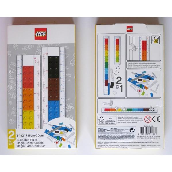 Ruler Buildable Ruler - Multicolor Plates with Blue Baseplates - Gear - 51498
