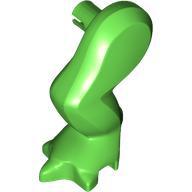 Dinosaur Leg 'Rex' - Left - Part - 89899 - Bright Green - used - Qty:1
