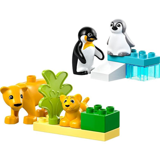 Wild Animal Families Penguins and Lions - Set - 10442-1