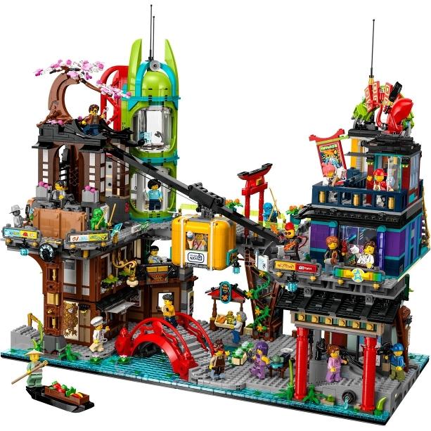 NINJAGO City Markets - 71799-1 - Set - Pre-Built