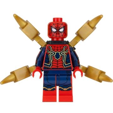 Iron Spider-Man - Mechanical Arms with Barbs - Minifigure - New