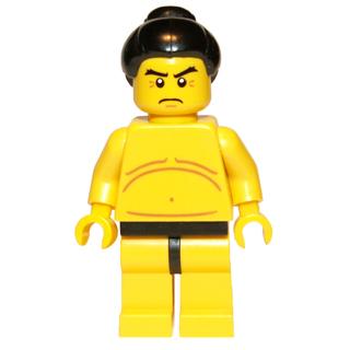 Sumo Wrestler Series 3 (Minifigure Only without Stand and Accessories) - Minifigure - New