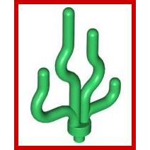 Plant Sea Grass / Seaweed - Part - 30093 - Green - used - Qty:3