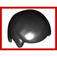 Minifigure Hair Male Smooth - Part - 3901 - Dark Orange - new - Qty:1