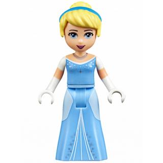 Cinderella - Bright Light Blue Dress - Minifigure - Used