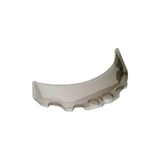 Windscreen 3 x 6 x 1 Curved - Part - 62360 - Trans-Brown - used - Qty:2