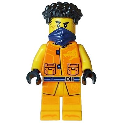Arin - Tang Jacket Dark Blue Bandana - Minifigure - New