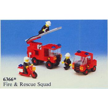 Fire and Rescue Squad - Set - 6366-1