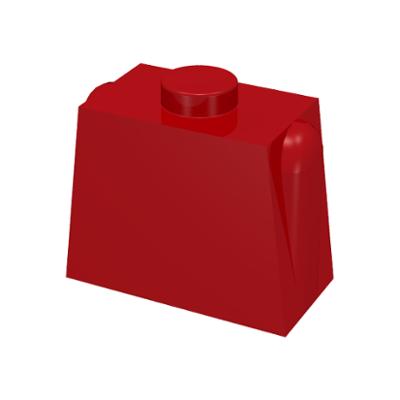 Torso Legoland - Part - 17 - Red - used - Qty:1