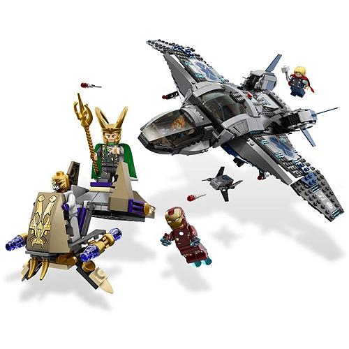 Quinjet Aerial Battle - Set - 6869