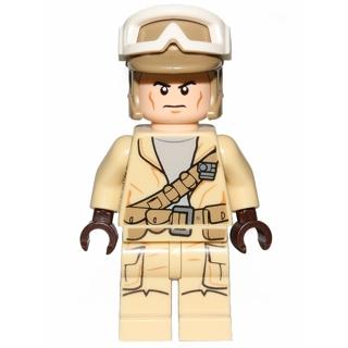Rebel Trooper Goggles Dark Tan Helmet - Minifigure - New