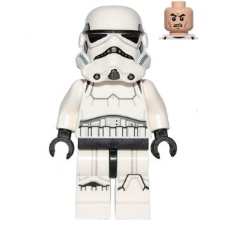 Imperial Stormtrooper - Printed Legs Dark Blue Helmet Vents - Minifigure - New