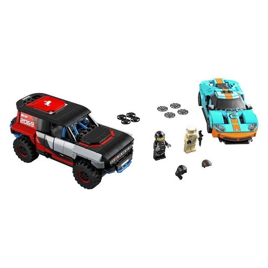 Ford GT Heritage Edition and Bronco R - 76905-1 - Set - Pre-Built