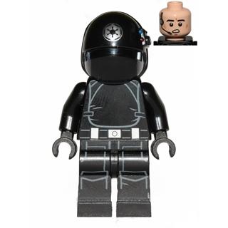 Imperial Gunner - Helmet with Silver Imperial Logo Light Nougat Head Open Mouth - Minifigure
