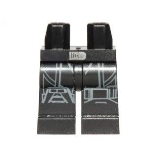 Hips and Legs with SW Imperial Death Trooper Armor Pattern - Part - 970c00pb0598 - Black - used - Qty:1
