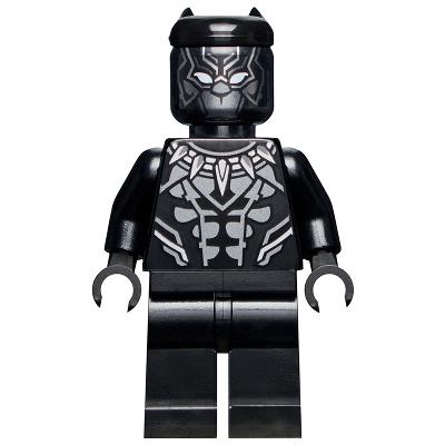 Black Panther - Dark Silver Armor White Eyes - Minifigure