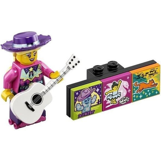 Discowgirl Guitarist Vidiyo Bandmates Series 2 (Complete Set with Stand and Accessories) - vidbm02-5 - Set - New