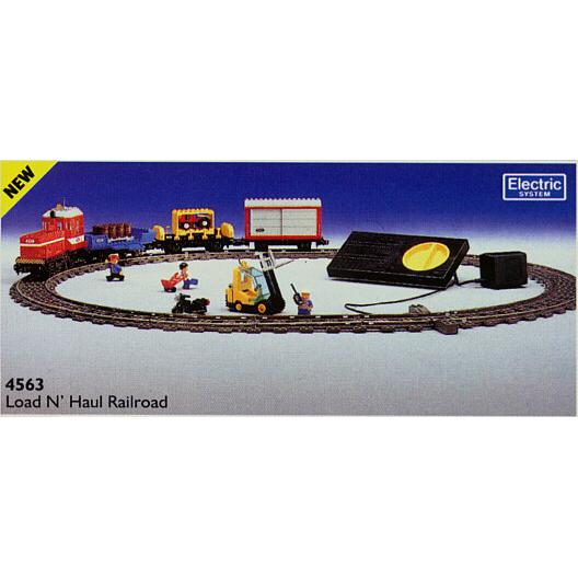 Load N' Haul Railroad - 4563-1 - Set - Used As Is