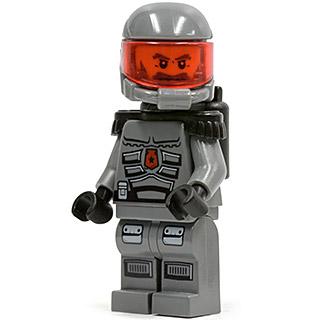 Space Police 3 Officer 12 - Air Tanks Epaulettes - Minifigure - New