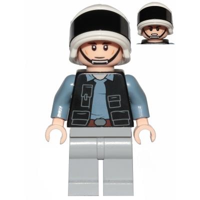Rebel Fleet Trooper - Male Vest with Pockets Light Nougat Neck - Minifigure