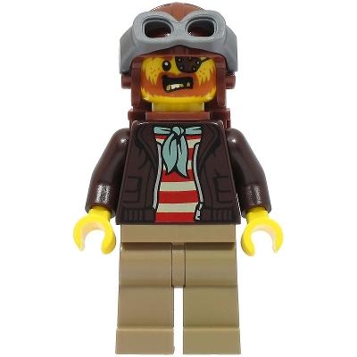 Chuck D. Goldberg - Stuntz Driver - Minifigure