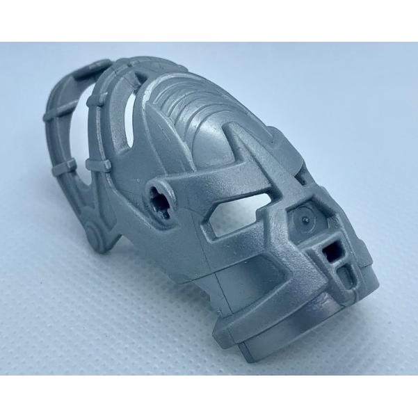 Bionicle Mask Ignika (Vezon) - Part - 53584 - Pearl Light Gray - used - Qty:1