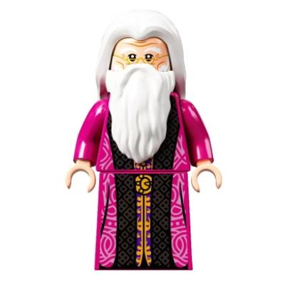 Albus Dumbledore - Magenta Robe Skirt - Minifigure - Used