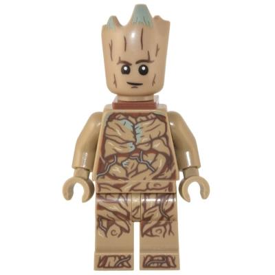 Groot Teen Groot - Dark Tan with Neck Bracket - Minifigure - New