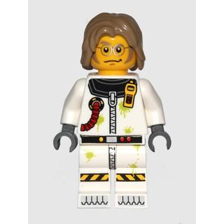 Alien Conquest Toxic Cleanup Scientist - Minifigure - New
