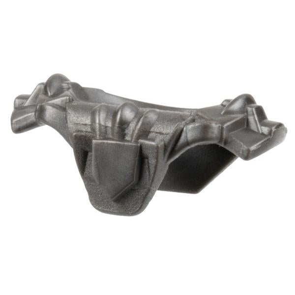 Minifigure Armor Breastplate with Shoulder Pads - Troll Warrior (Orc) - Part - 62408 - Pearl Dark Gray - used - Qty:1