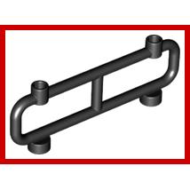 Bar 1 x 8 x 2 - Part - 2486 - Red - used - Qty:5