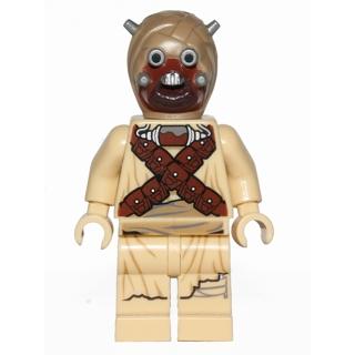 Tusken Raider - Head Spikes Crossed Belts - Minifigure