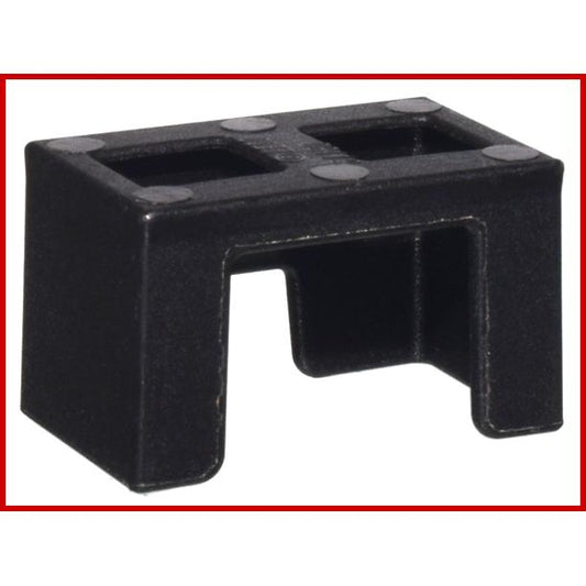 Minifigure Armor Leg Anti-Blast Kama - Part - 61190a - Black - used - Qty:1