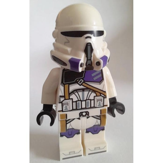 Clone Trooper Commander 187th Legion (Phase 2) - Nougat Head - Minifigure - Used
