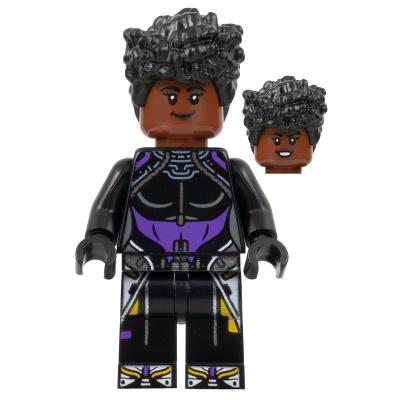 Shuri - Black and Dark Purple Top - Minifigure - New