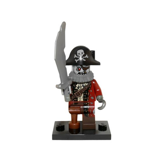 Zombie Pirate Series 14 (Complete Set with Stand and Accessories) - col14-2 - Set - New