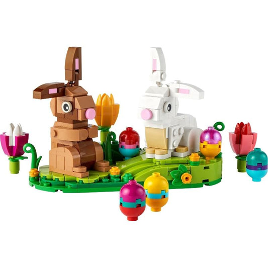 Easter Rabbits Display - 40523-1 - Set - Certified Pre-Owned