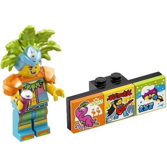 Carnival Dancer Vidiyo Bandmates Series 2 (Complete Set with Stand and Accessories) - vidbm02-7 - Set - New
