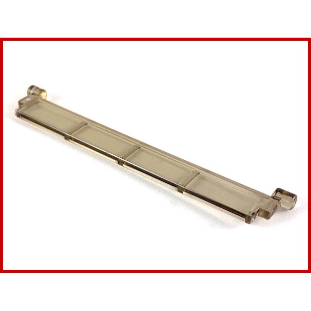 Garage Roller Door Section without Handle - Part - 4218 - Trans-Brown - used - Qty:3