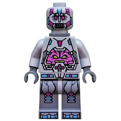 The Kraang - Gray Exo-Suit Body with Back Barb - Minifigure - Used