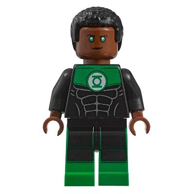 Green Lantern - John Stewart - Minifigure - Used