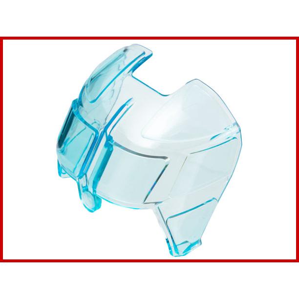 Glass for Aircraft Fuselage Curved Forward 6 x 8 Top - Part - 11297 - Trans-Light Blue - used - Qty:1