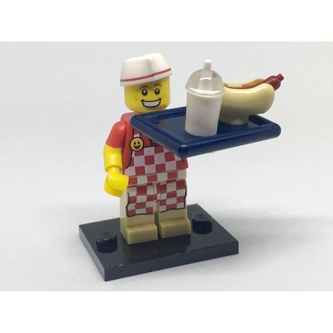 Hot Dog Vendor Series 17 (Complete Set with Stand and Accessories) - col17-6 - Set - New