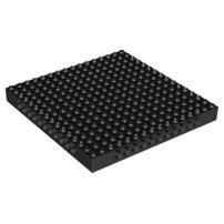 Technic Brick 16 x 16 x 1 1/3 with Holes - Part - 65803 - Black - used - Qty:1